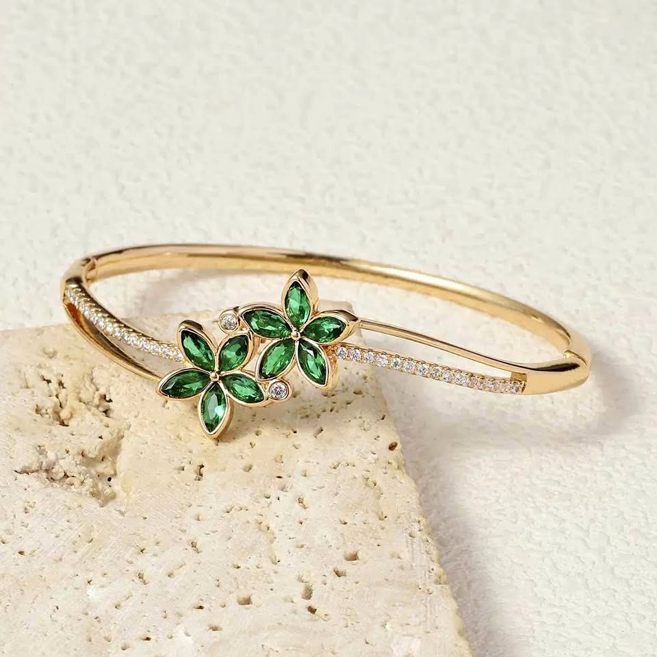 Forever floral bangle