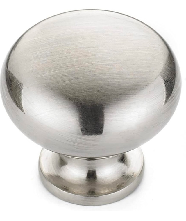 1 1/4 inch Brushed Nickle Drawer or Cupboard Pulls - New
