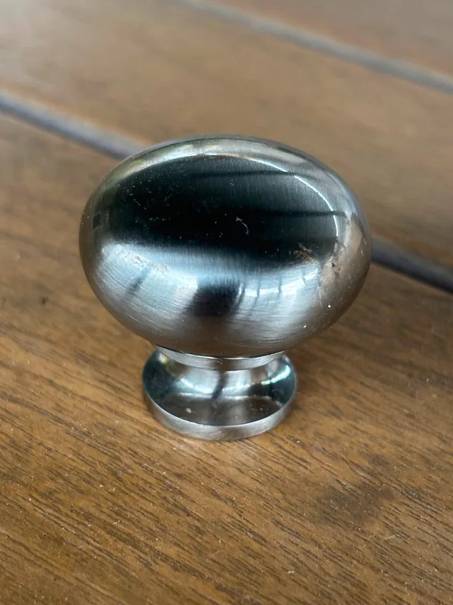 1 1/4 inch Brushed Nickle Drawer or Cupboard Pulls - New image indicator(2)