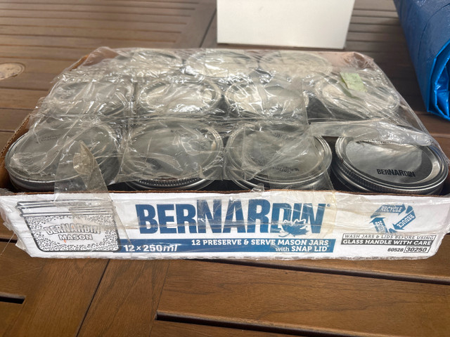 Bernadin Canning Jars 250ml - new - set of 11 - photo 3