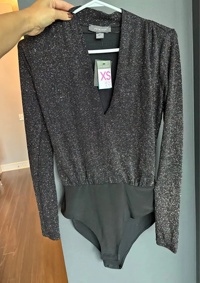 NEW Sparkling Bodysuit Size XS