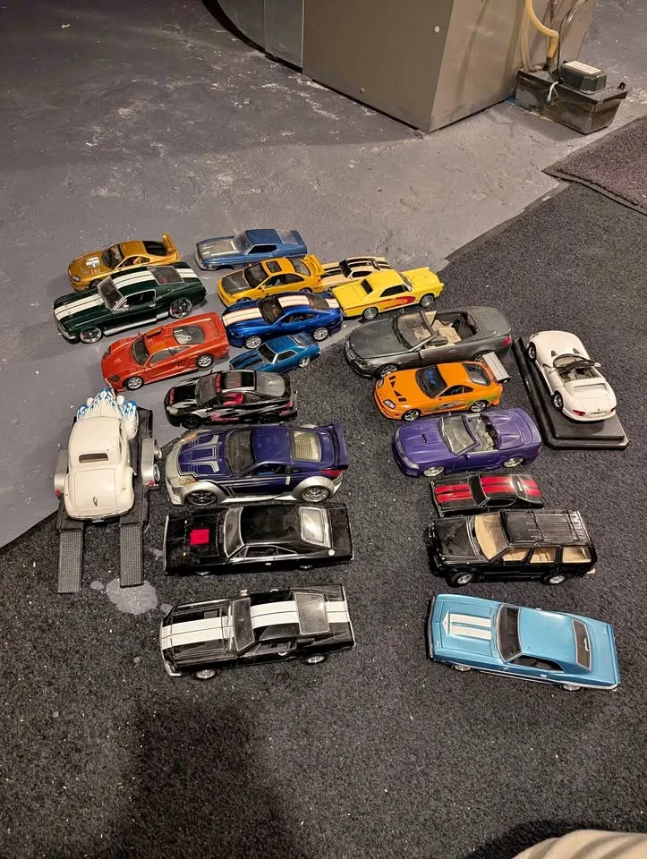 Lot of model cars thumbnail