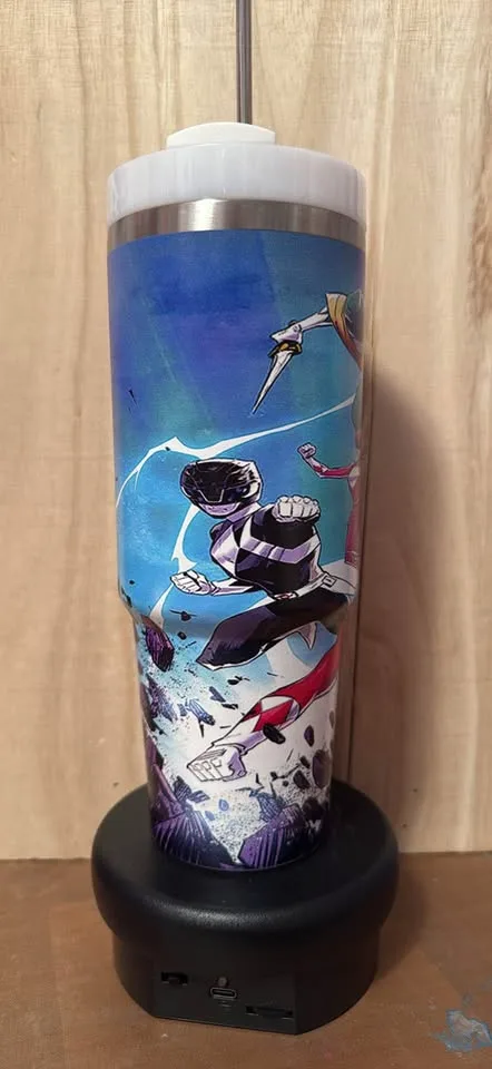 Power Rangers Stainless Steel 30oz Tumbler image indicator(3)