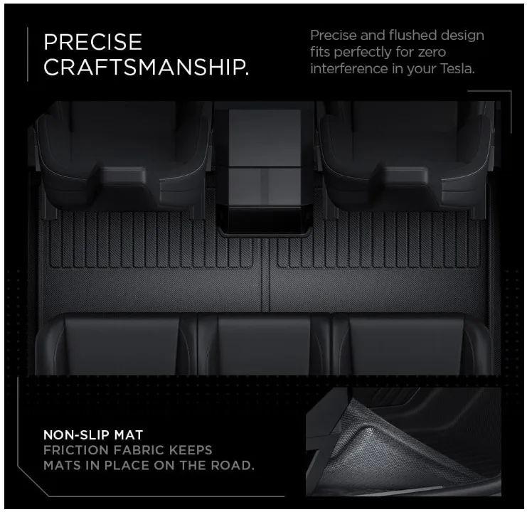 WeatherBloc Floor Mats Set for Tesla Cybertruck image indicator(3)