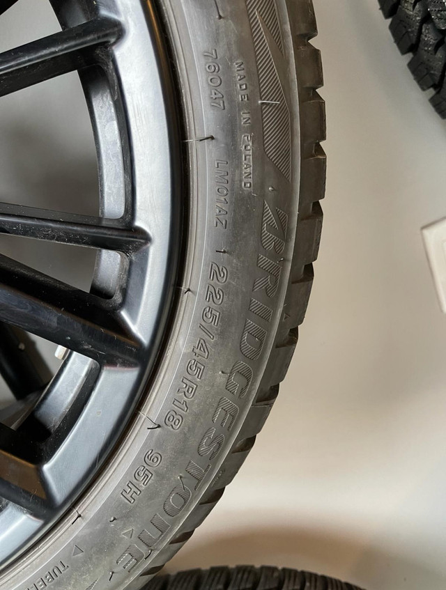 BMW M340i OEM 18” M Performance Rims Bridgestone Blizzak Winter - photo 3