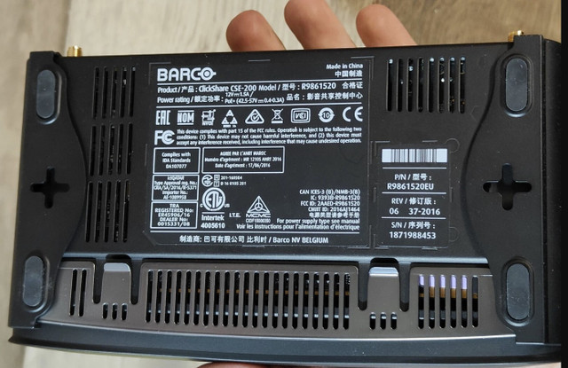 Barco CSE-200 Wireless Presentation System - photo 4