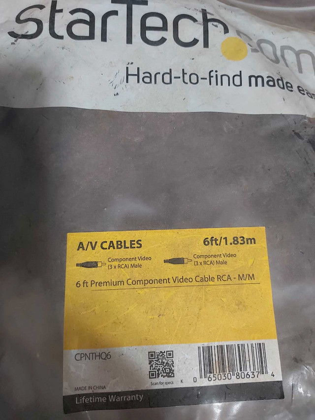 Started A/V Cables