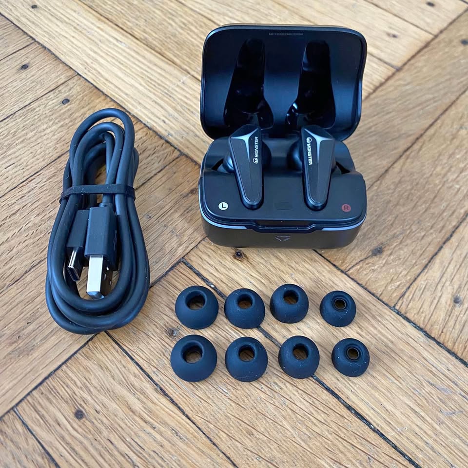 Monster Gaming Earbuds Mission V1