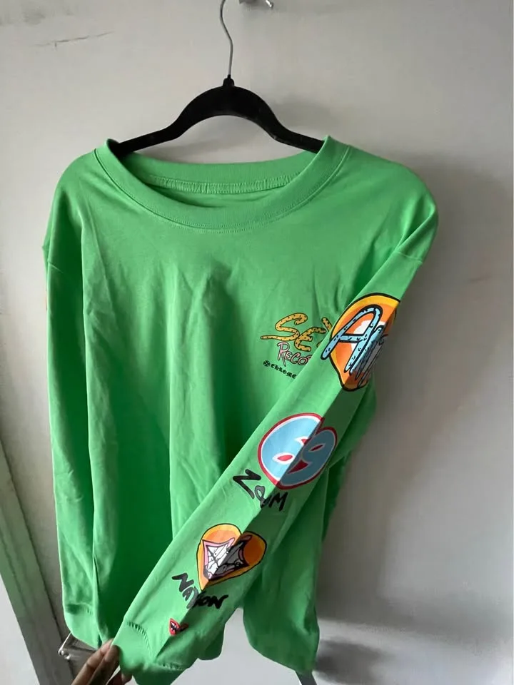 Chrome heart long sleeve (L) image indicator(4)