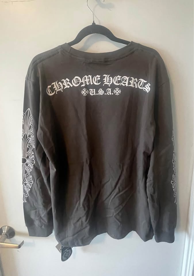 Chrome heart long sleeve (L) - photo 2
