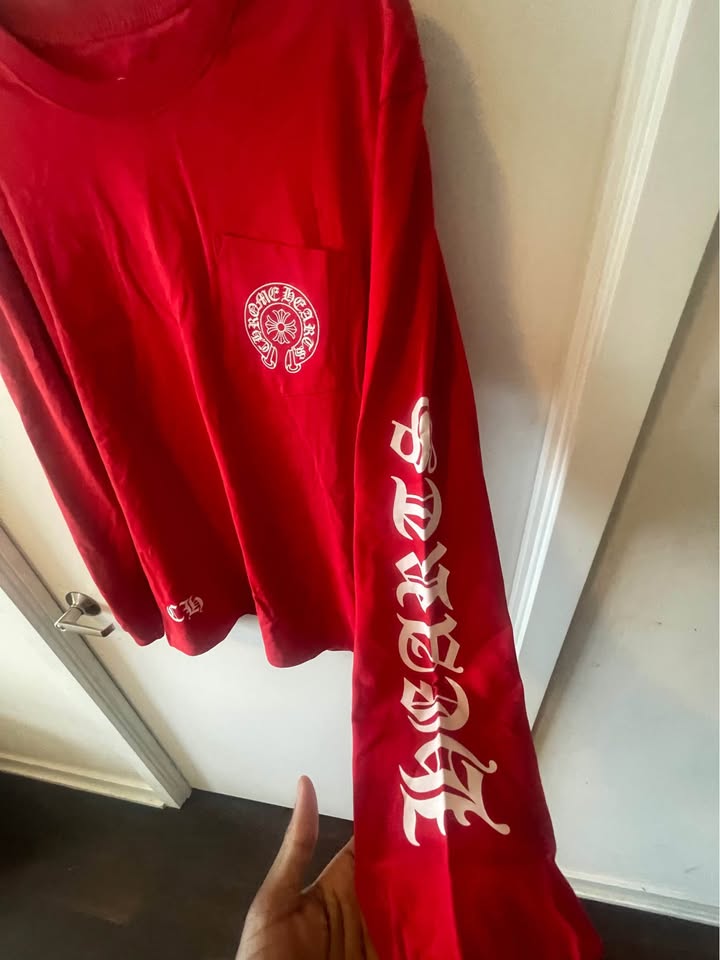 Chrome heart long sleeve (L) - photo 4