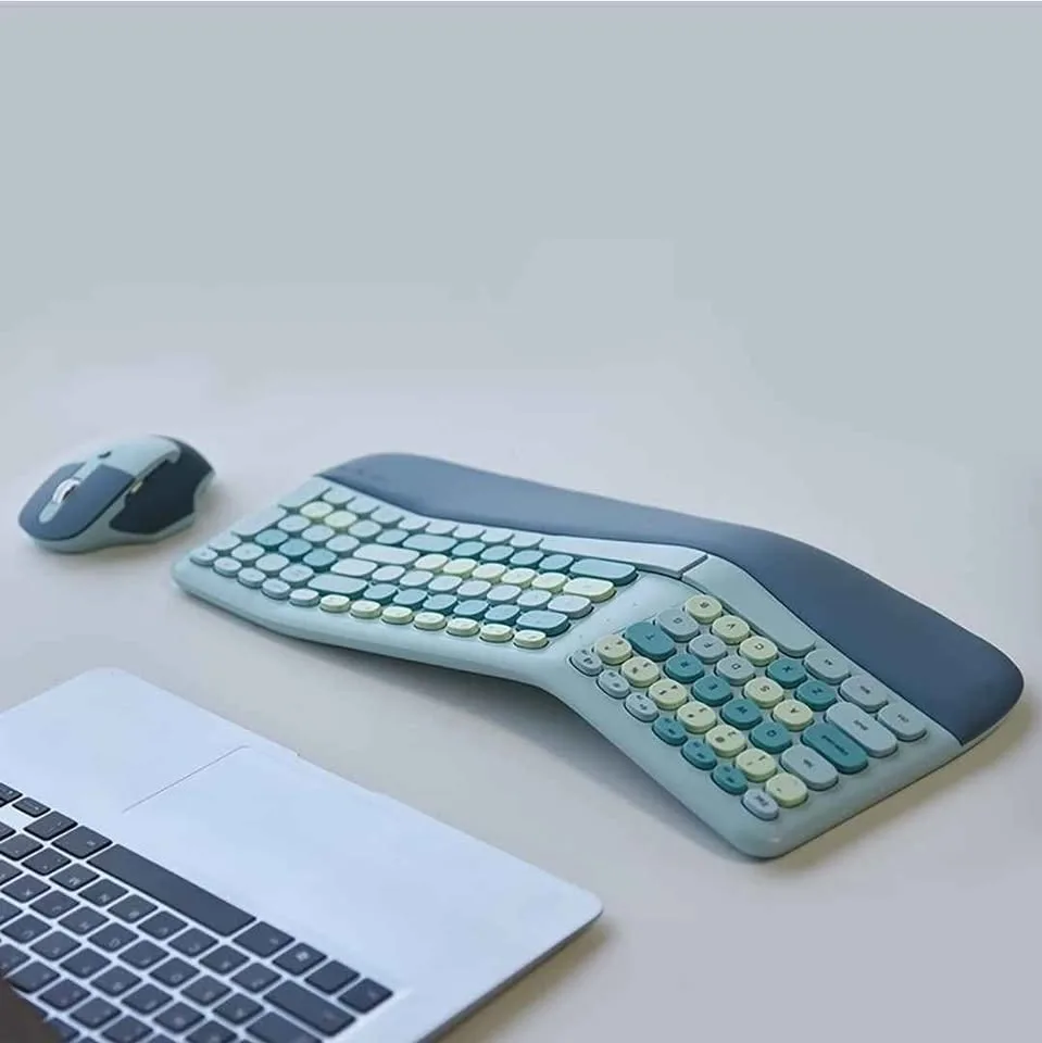 Wireless Ergonomic Keyboard and Mouse Combo image indicator(5)