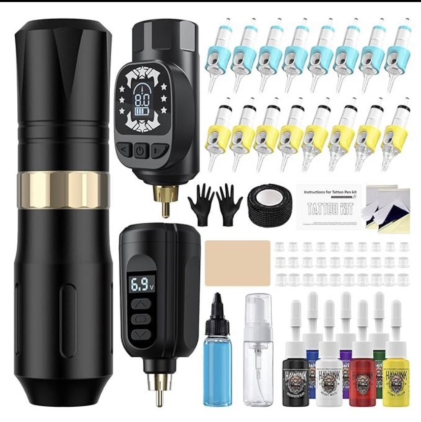 All-in-One Tattoo Kit – Professional & Beginner Friendly