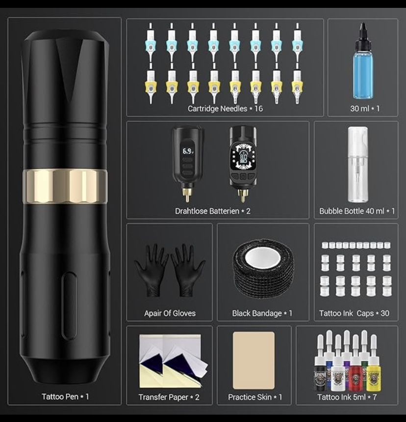 All-in-One Tattoo Kit – Professional & Beginner Friendly - photo 2