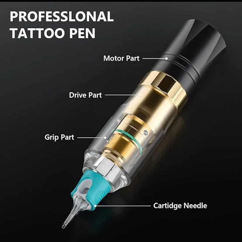 All-in-One Tattoo Kit – Professional & Beginner Friendly image indicator(6)