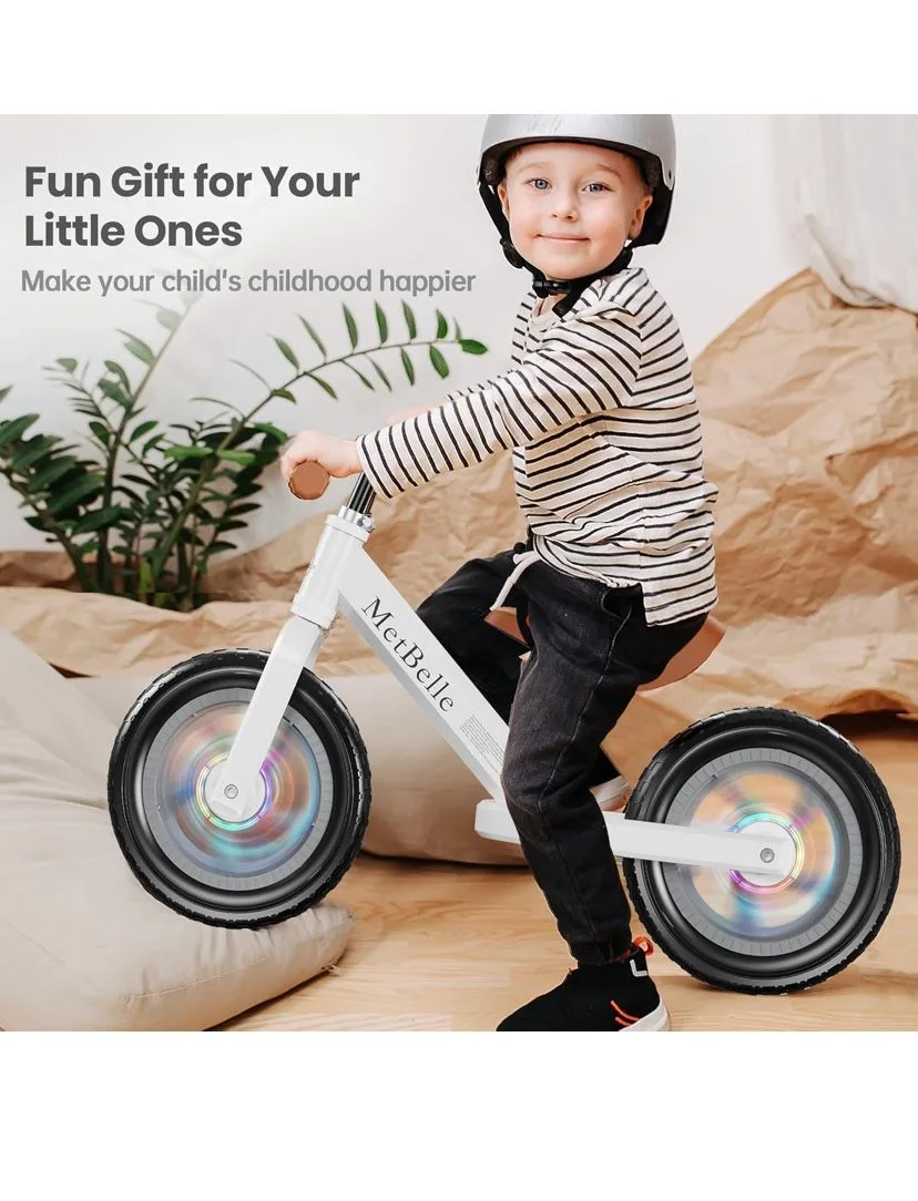 Toddler Balance Bike 2-5 Year Olds,12”No Pedals image indicator(7)