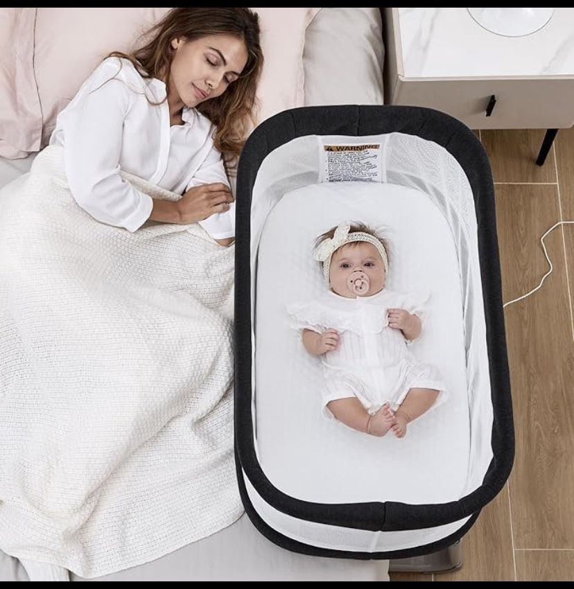 Electric Baby Bassinet – Smart, Soothing Sleep - photo 2