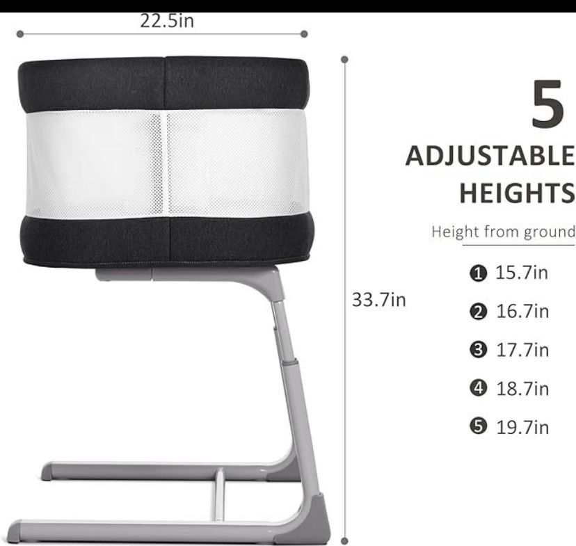 Electric Baby Bassinet – Smart, Soothing Sleep - photo 3