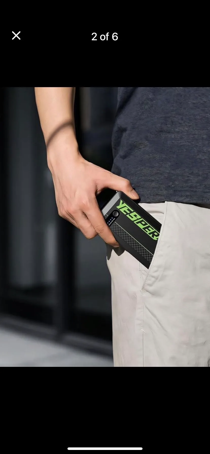 Ultra-Compact & Lightweight Jump Starter 1500 AMPs image indicator(2)