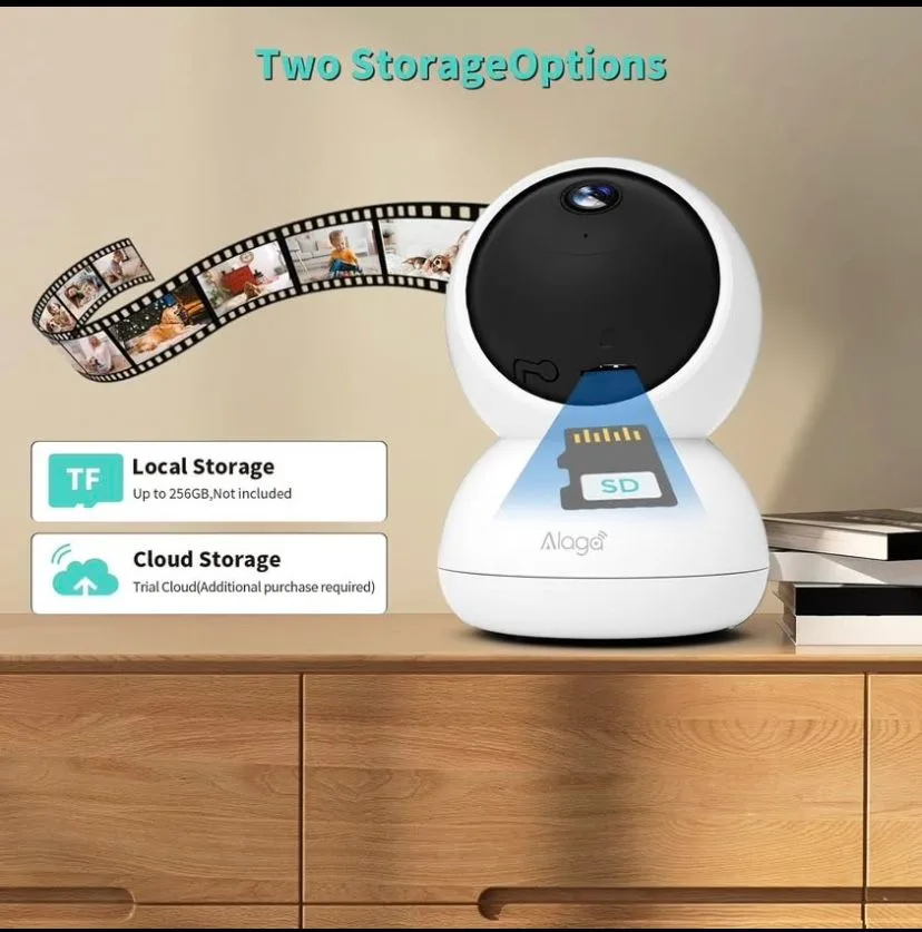 3K Ultra HD Security Camera – Smart, Full-View Protection image indicator(7)