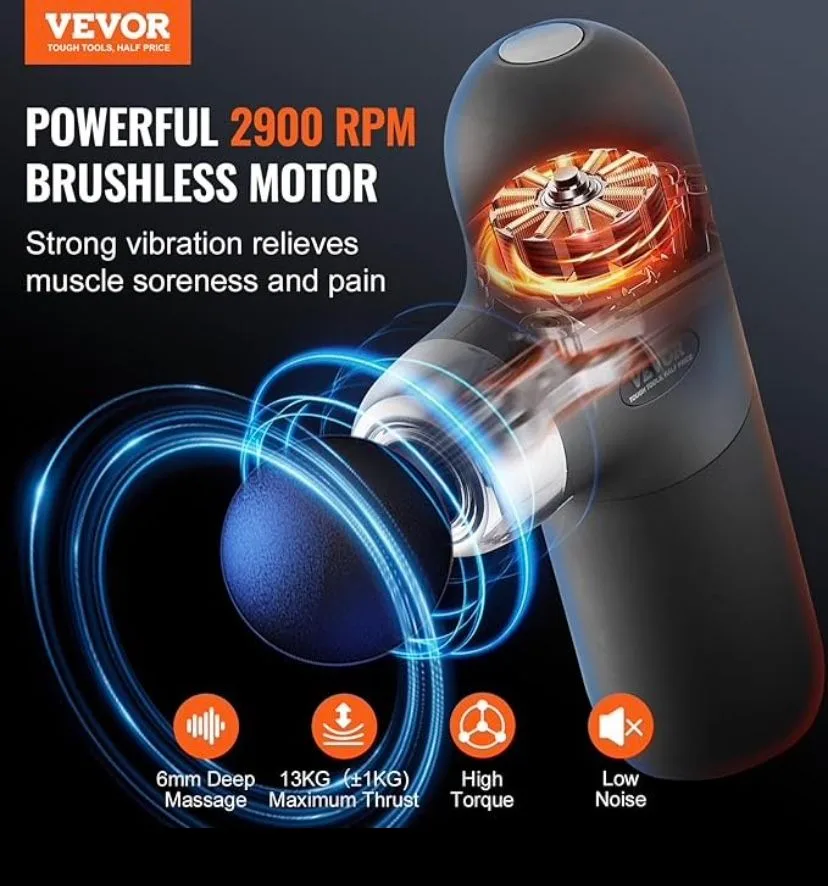 VEVOR Handheld Massage Gun image indicator(2)