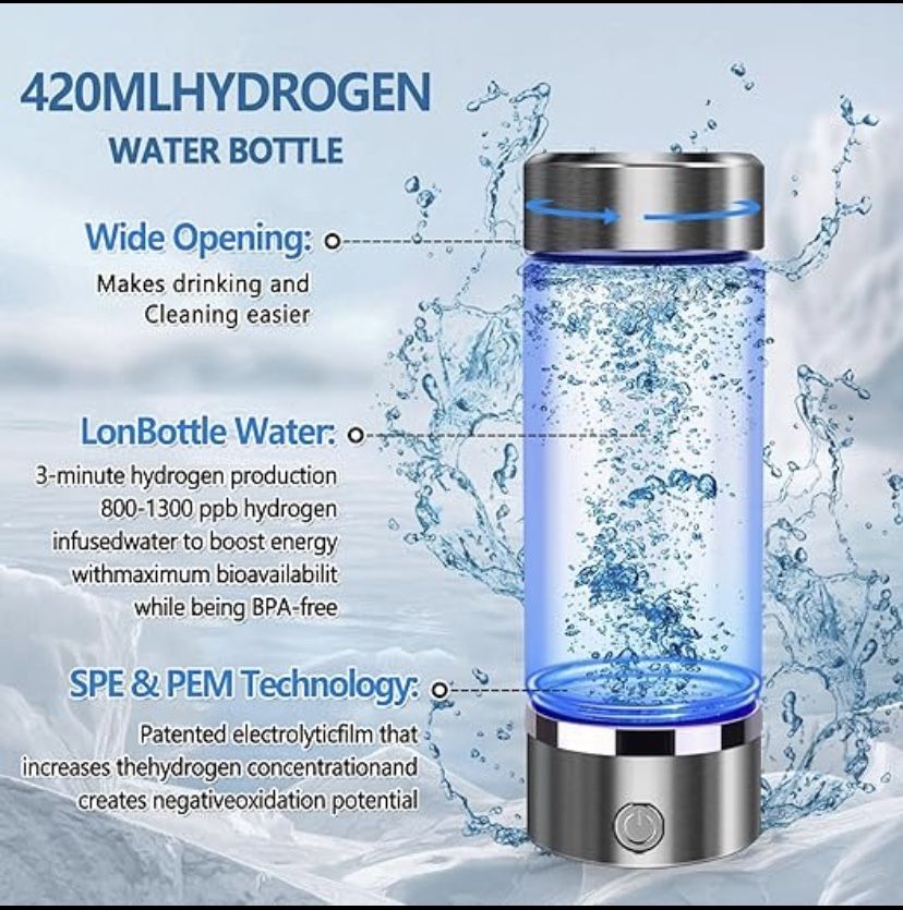 Hydrogen Water Bottle - photo 3