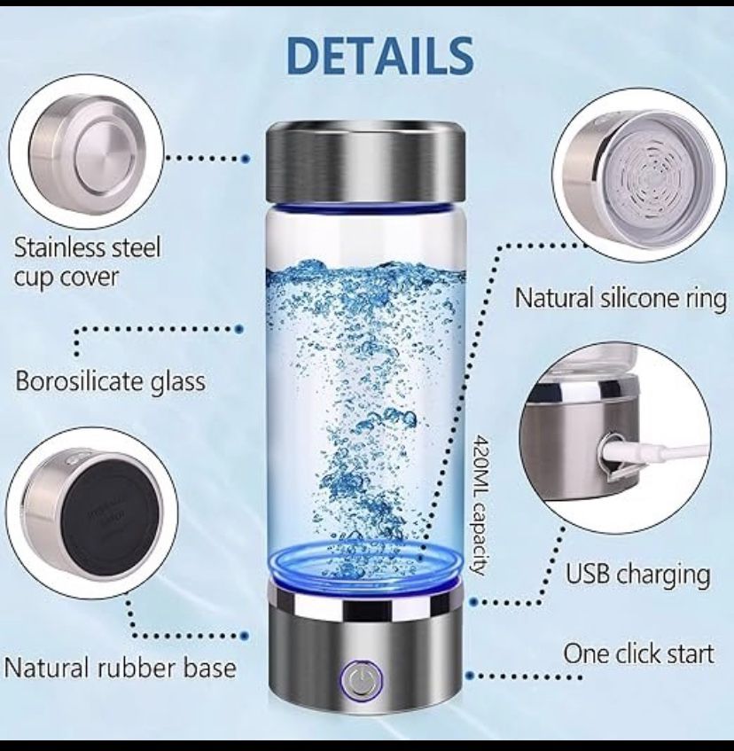 Hydrogen Water Bottle - photo 4