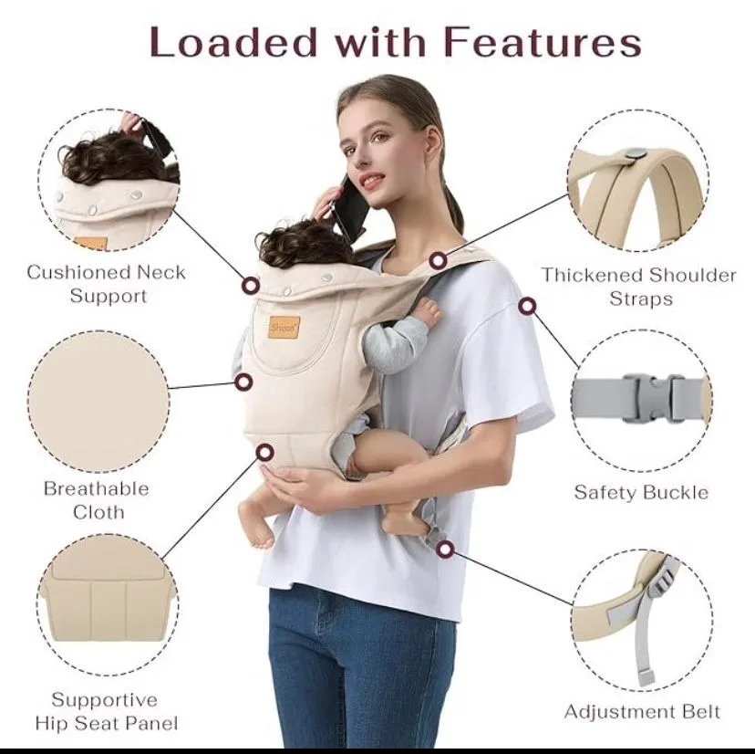 Adjustable Baby Carrier image indicator(3)