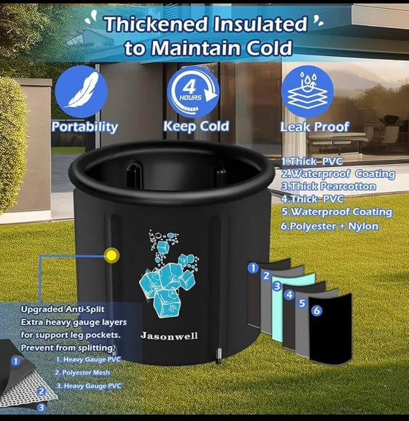 Collapsible Cold Plunge Tub image indicator(3)