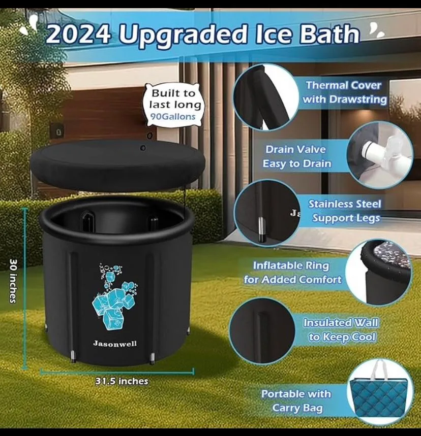 Collapsible Cold Plunge Tub image indicator(4)