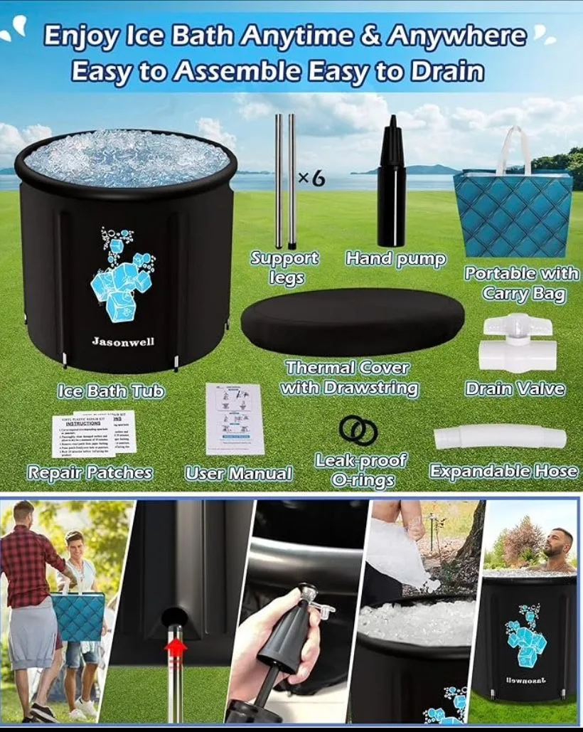 Collapsible Cold Plunge Tub image indicator(6)