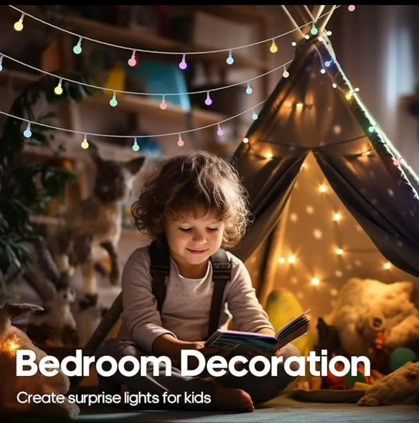 Solar String Lights with Multiple Color Modes image indicator(4)