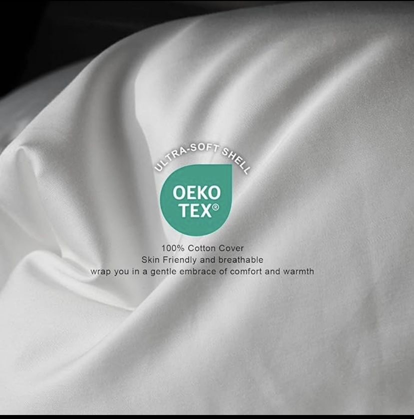 Twin Size, All Season Goose Down Feather Comforter - photo 3