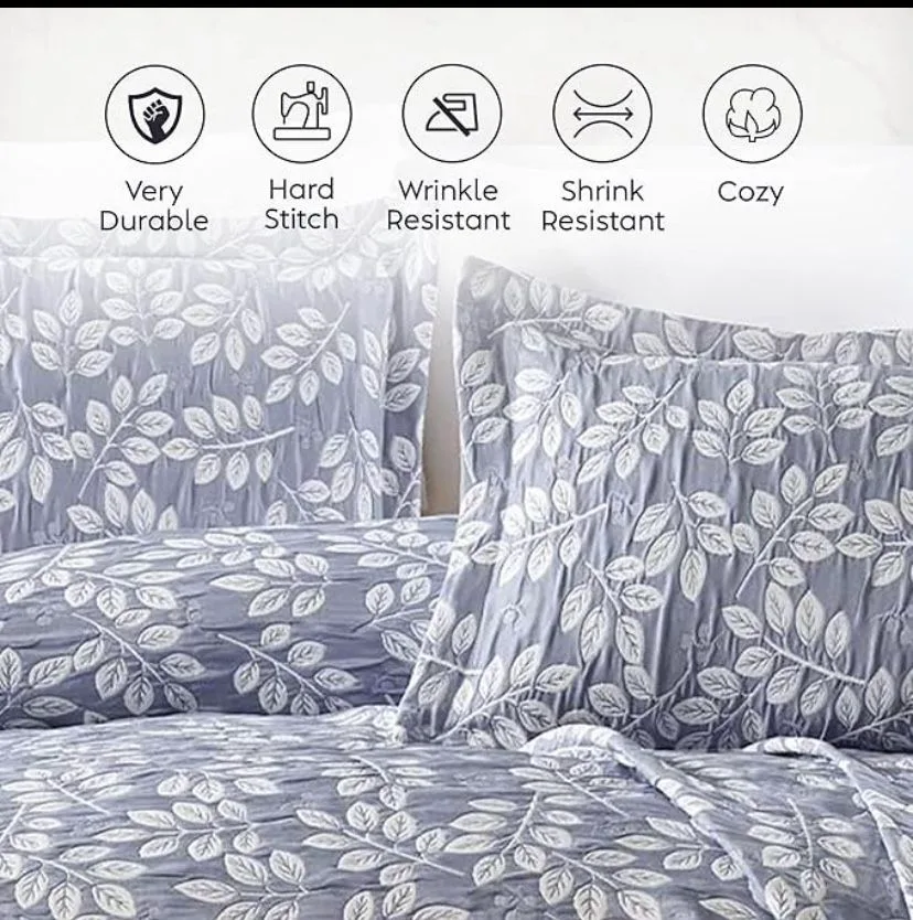 Queen Size Floral Bed Spread image indicator(3)