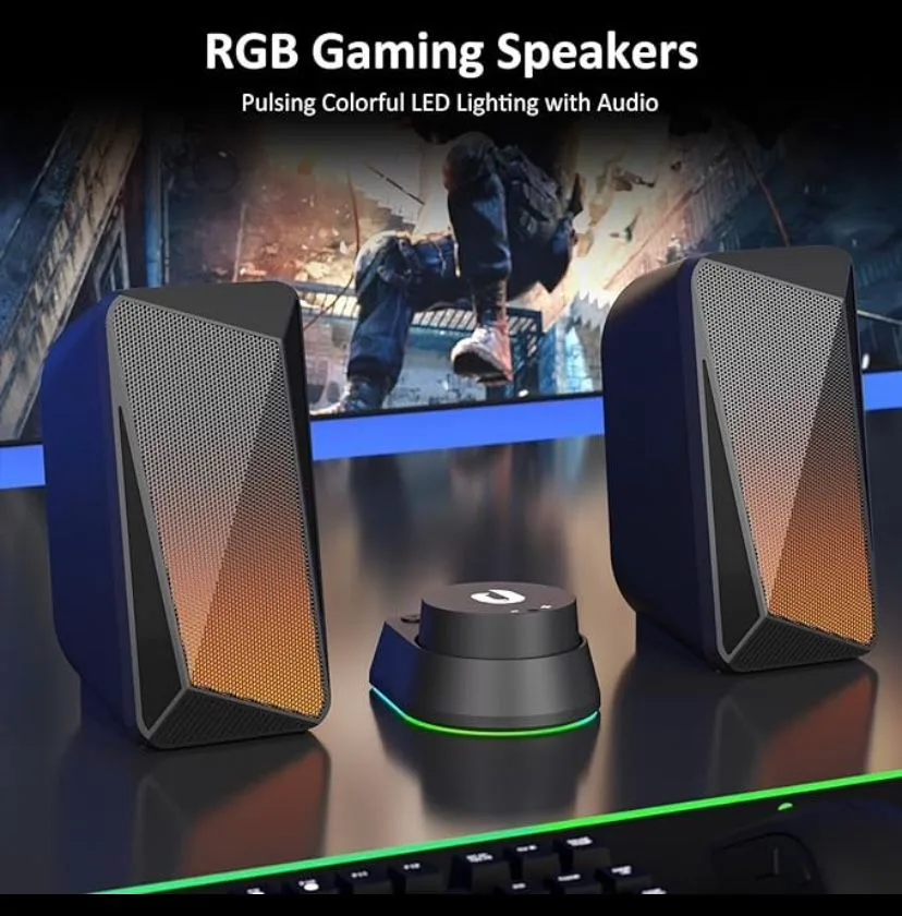 Bluetooth Desktop Computer Speakers image indicator(2)