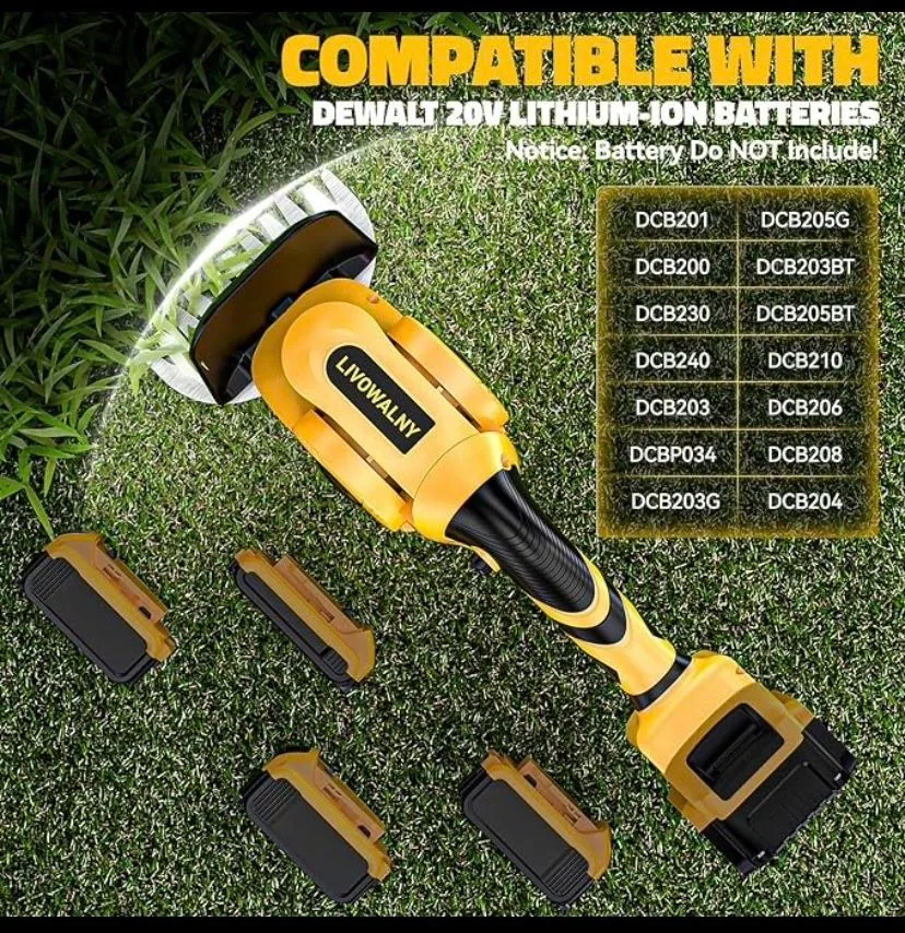 Cordless Hedge Trimmer, Grass Shears (No Battery) image indicator(4)