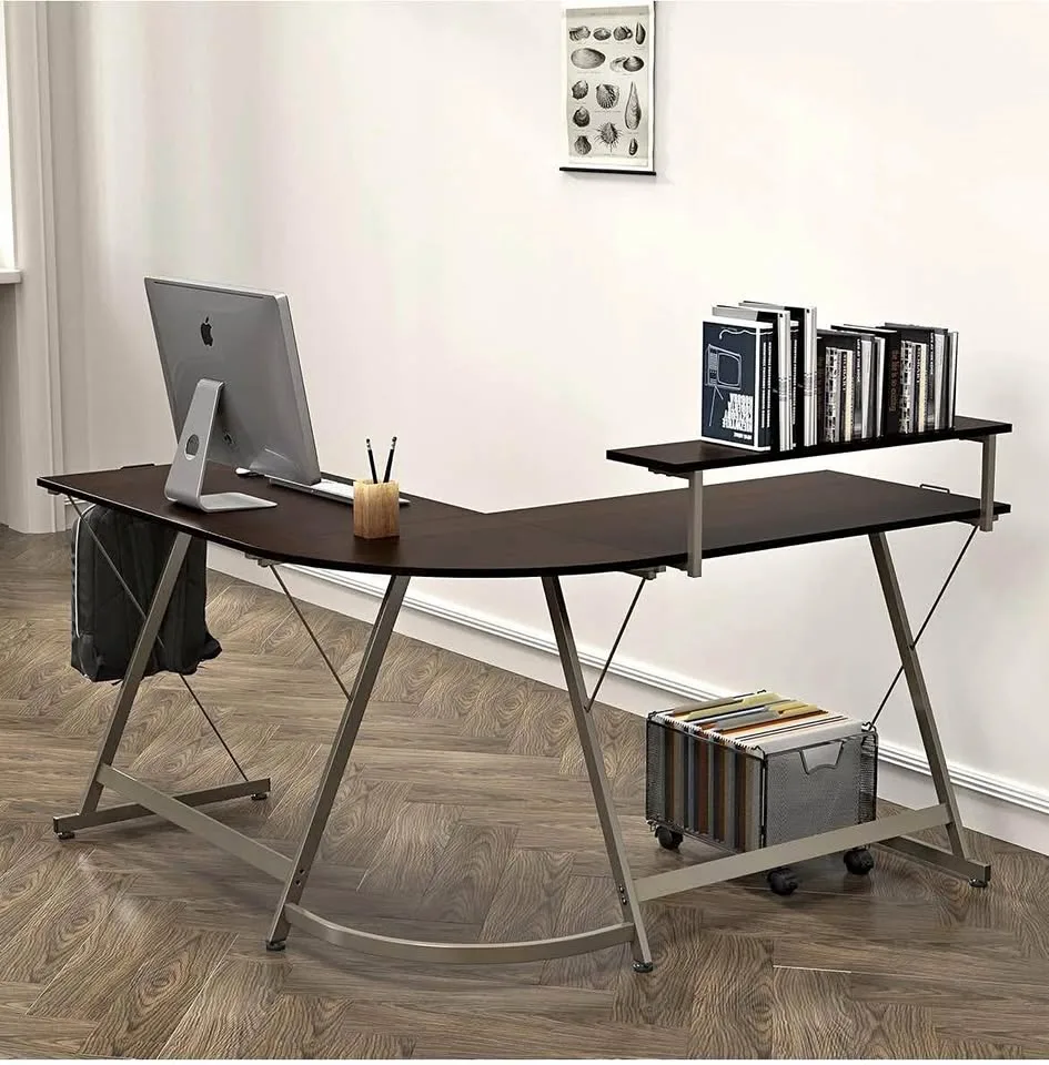 L shaped computer desk - new thumbnail