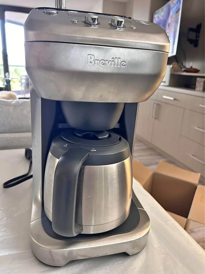 Breville Drip Coffee Maker w/ Grinder BDC650 thumbnail