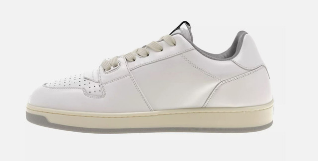 Versace Men's Medusa Logo White Leather Sneakers Size 11 - photo 5