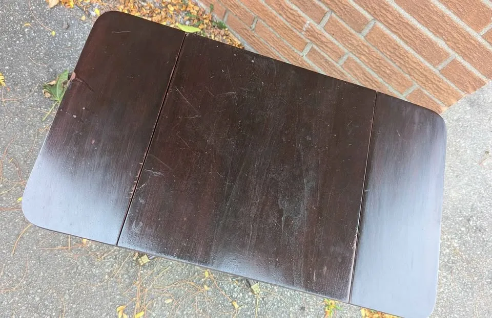 Mid-Century Duncan Phyfe Revival Drop-Leaf Table image indicator(5)