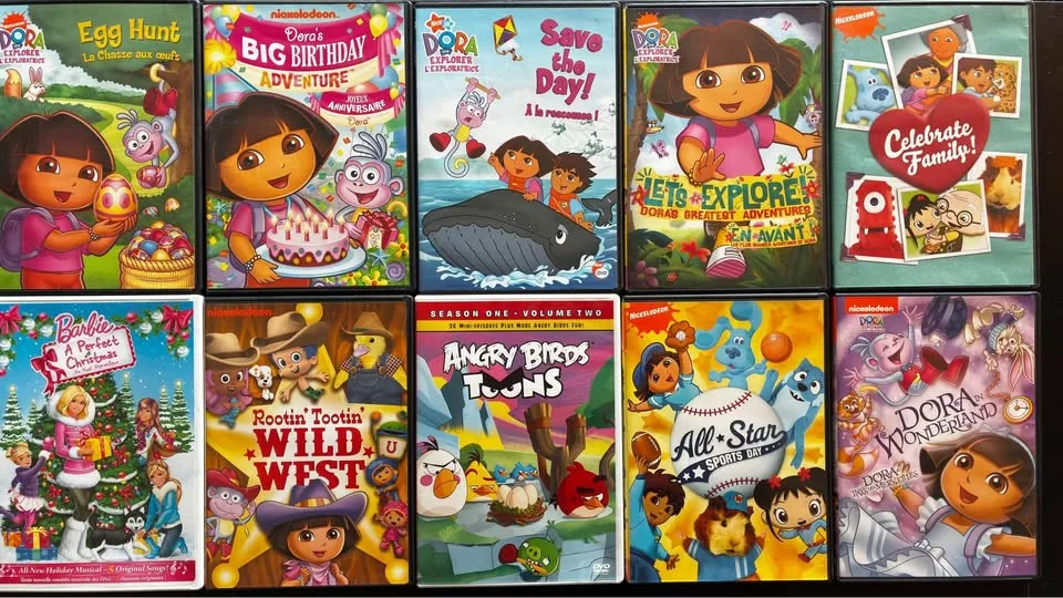 Assorted Children’s DVDs - Nickelodeon / Disney Jr. image indicator(2)