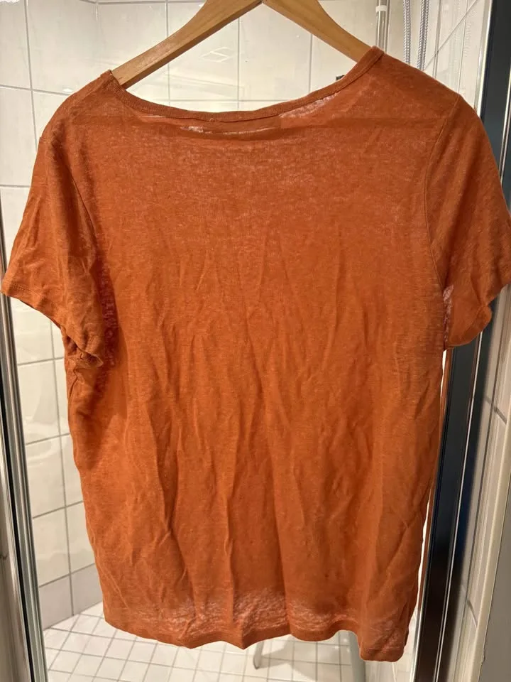 100% linen womens tshirt large image indicator(2)