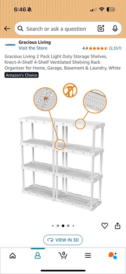 Storage Shelves (white) - photo 5