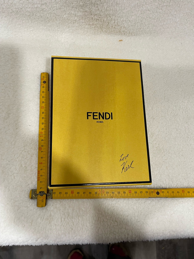 Fendi Box. Signed “Love Karl” - photo 2