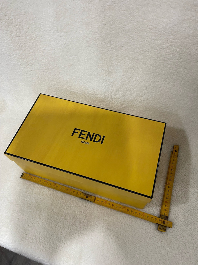 Fendi Designer Shoe Boxes