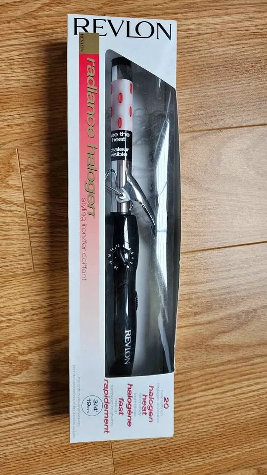 Revlon Radiance Halogen Styling Iron - New in Box thumbnail