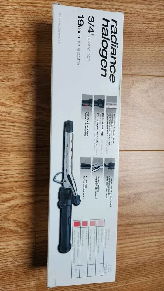 Revlon Radiance Halogen Styling Iron - New in Box image indicator(2)