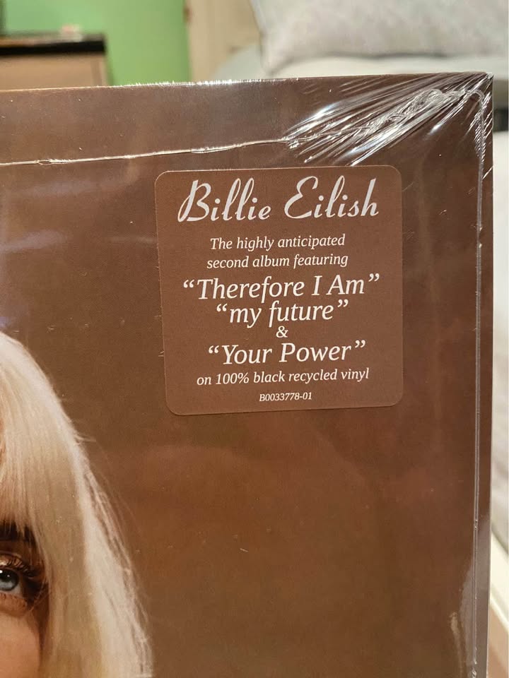NEW Billie Eilish Happier Than Ever Vinyl Record - photo 2