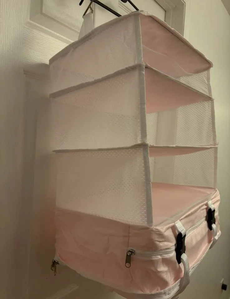 New Travel Luggage Organizer -Pink, XL image indicator(3)