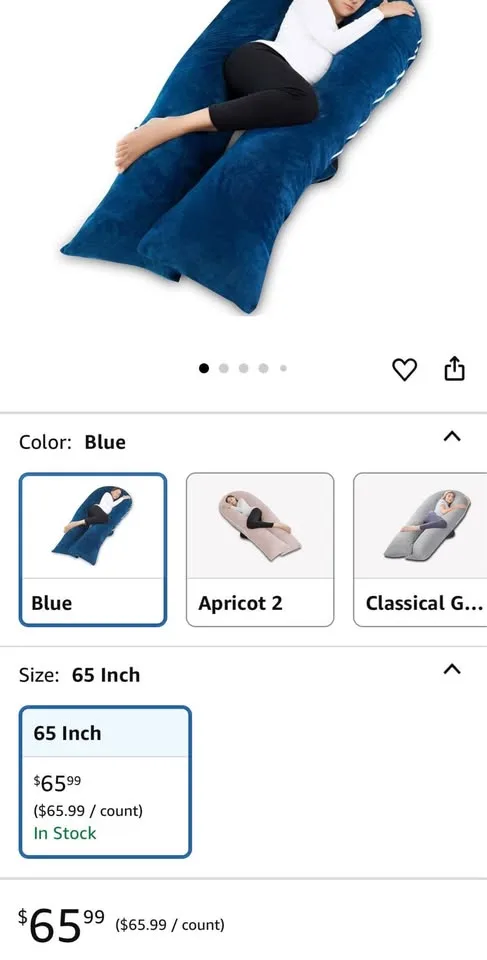 Brand new Meiz Pregnancy Pillow image indicator(5)